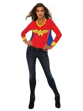 DC Comics Wonder Woman Top with Cape